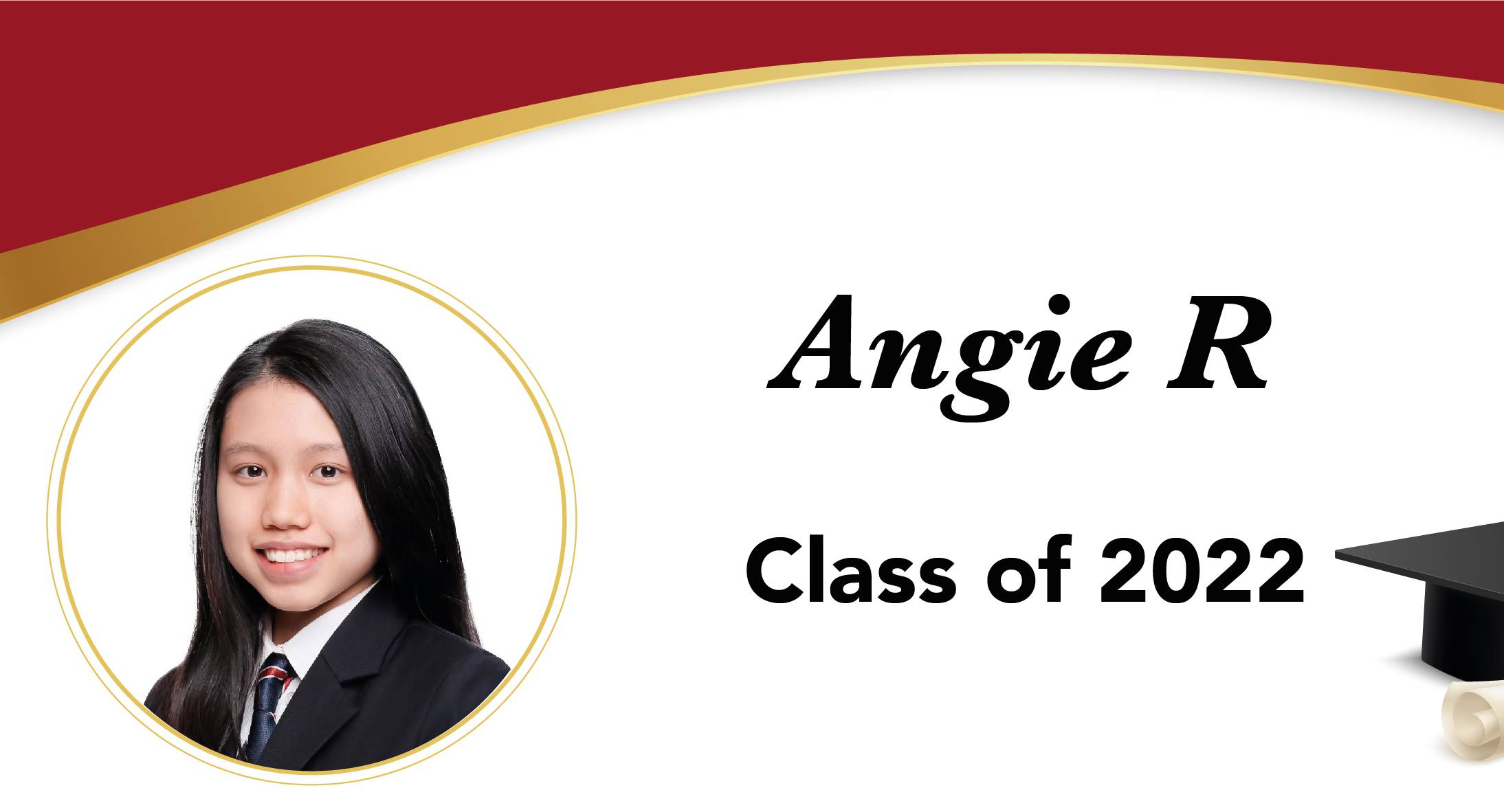 与2022届毕业生面对面:Angie R