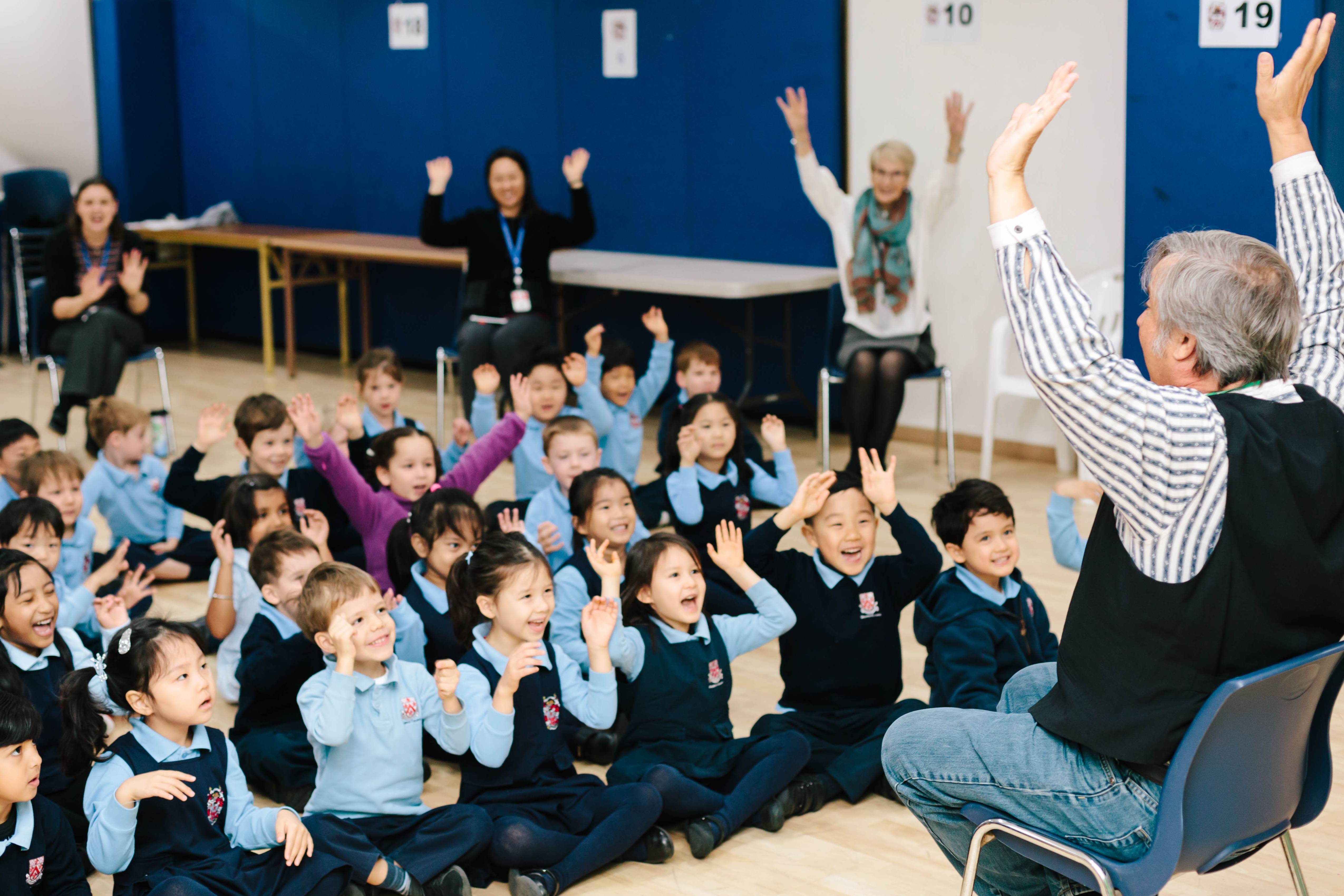 Brian ‘Fox’ Ellis visits Dulwich College Seoul