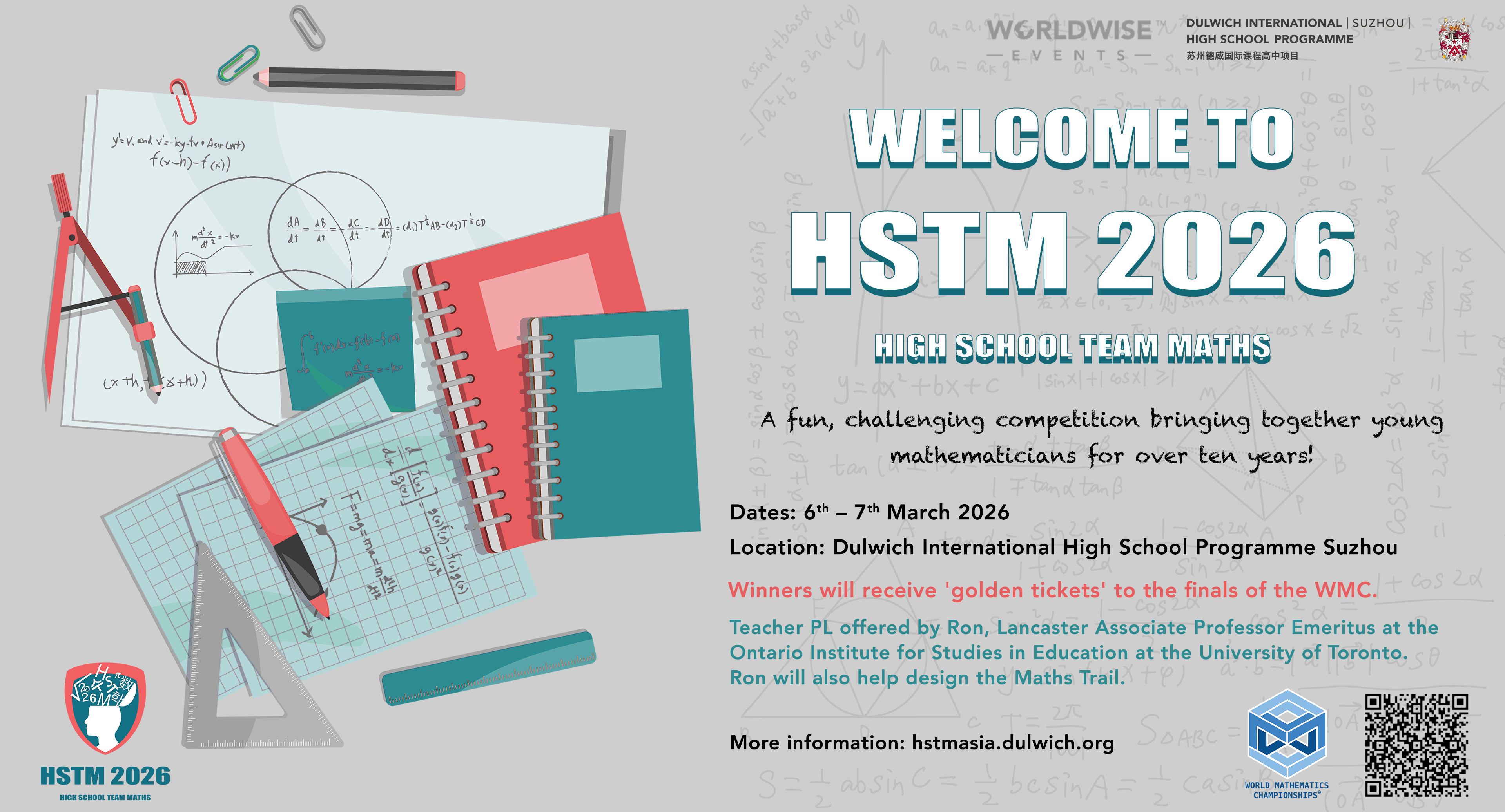 High School Team Maths 2026 | A Shared Challenge at DHSZ, Coming Soon