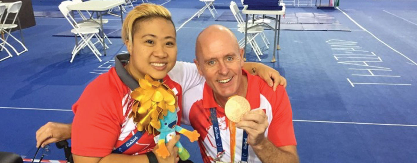 DCSG coach makes history in Rio with Paralympic swimmers