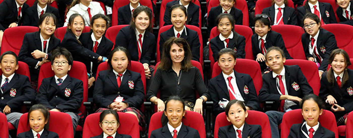 British aviator flies across the Dulwich College International schools