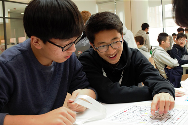 Dulwich International HS Suzhou hosts the High School Team Maths Competition