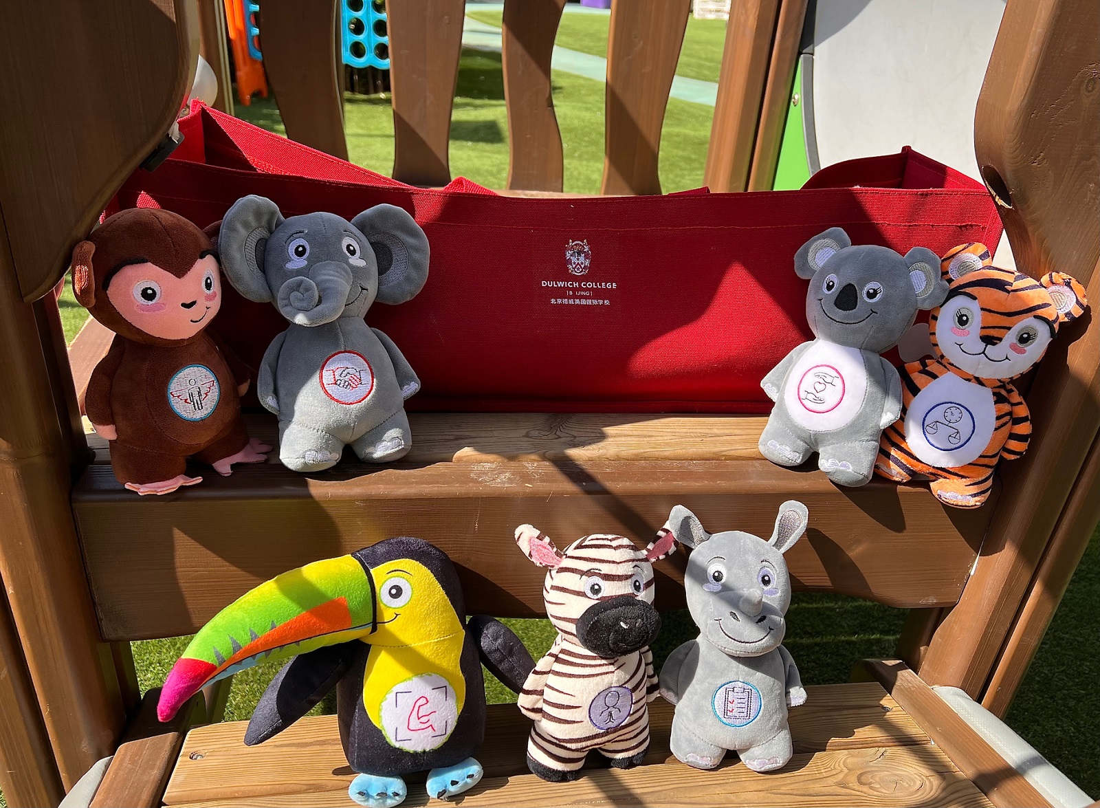 学前部价值观动物角色