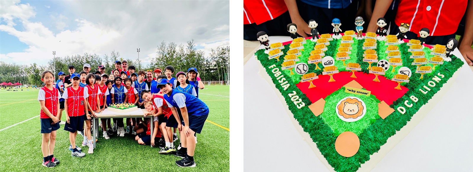 北京德威热心家长提供的蛋糕