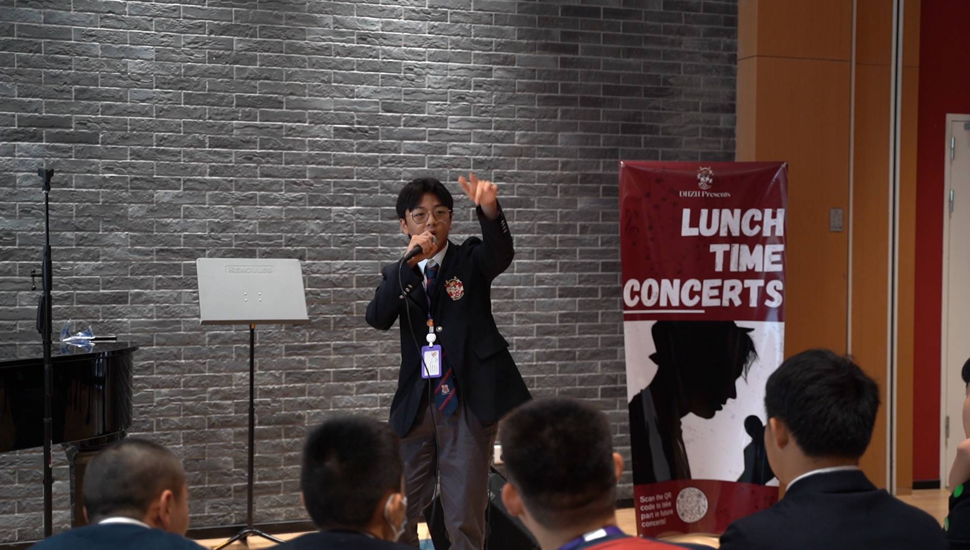 Launching the Lunchtime Concerts