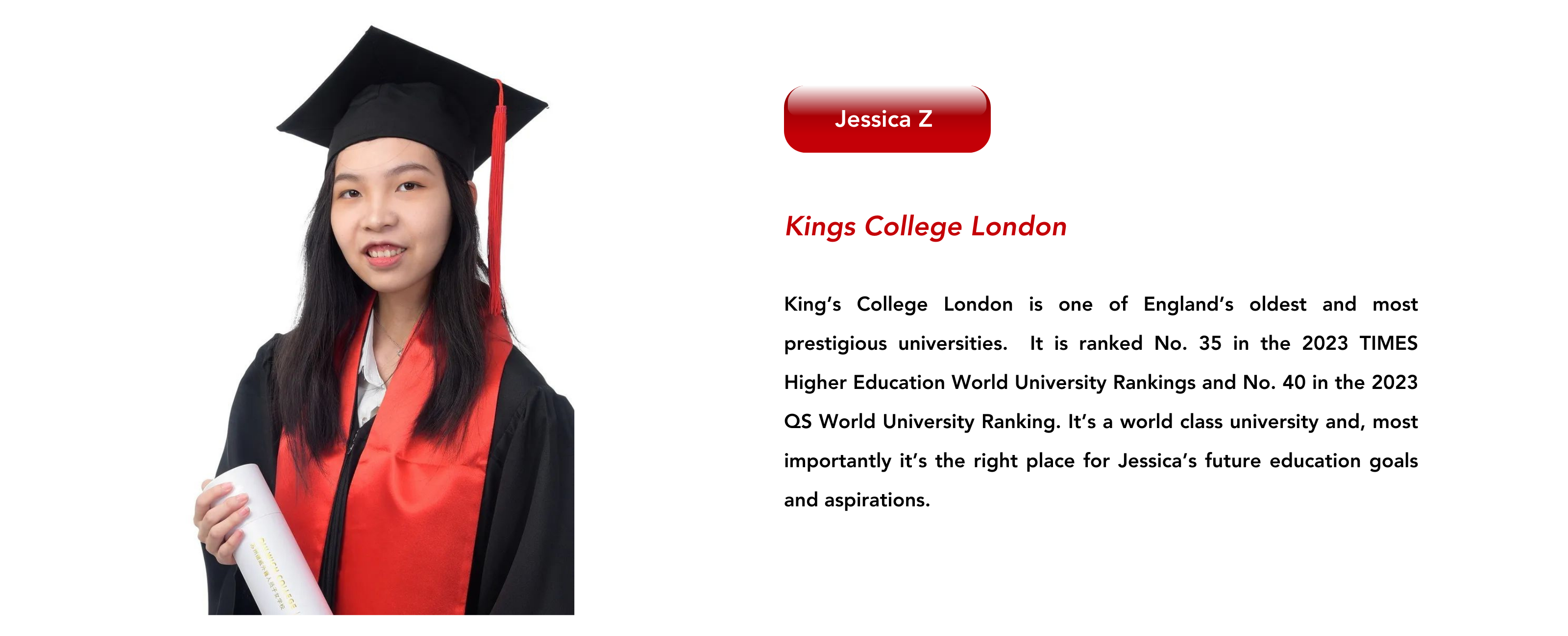 Jessica's offer