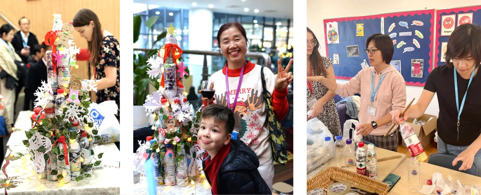 Miss Penny and our parents worked together to organize ecobricks workshop