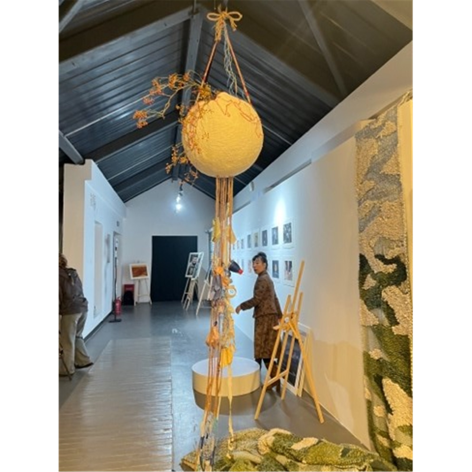 HOME “A hand-sewn replica of the earth”