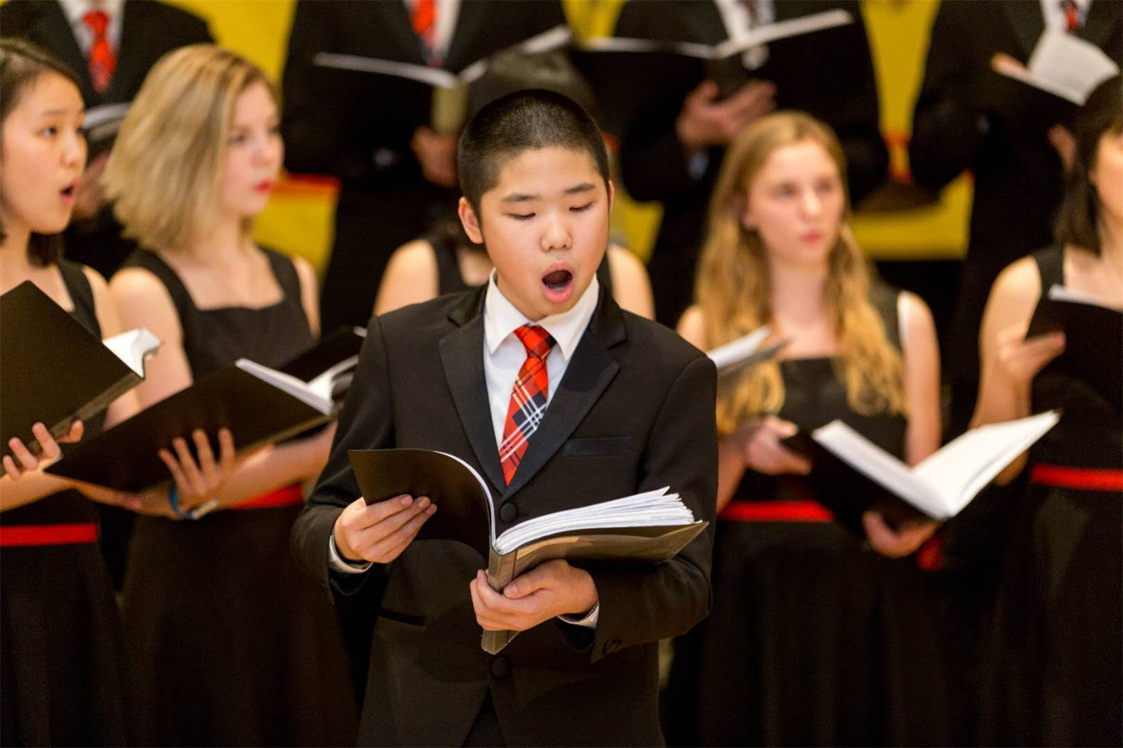 A performance with Chamber Choir