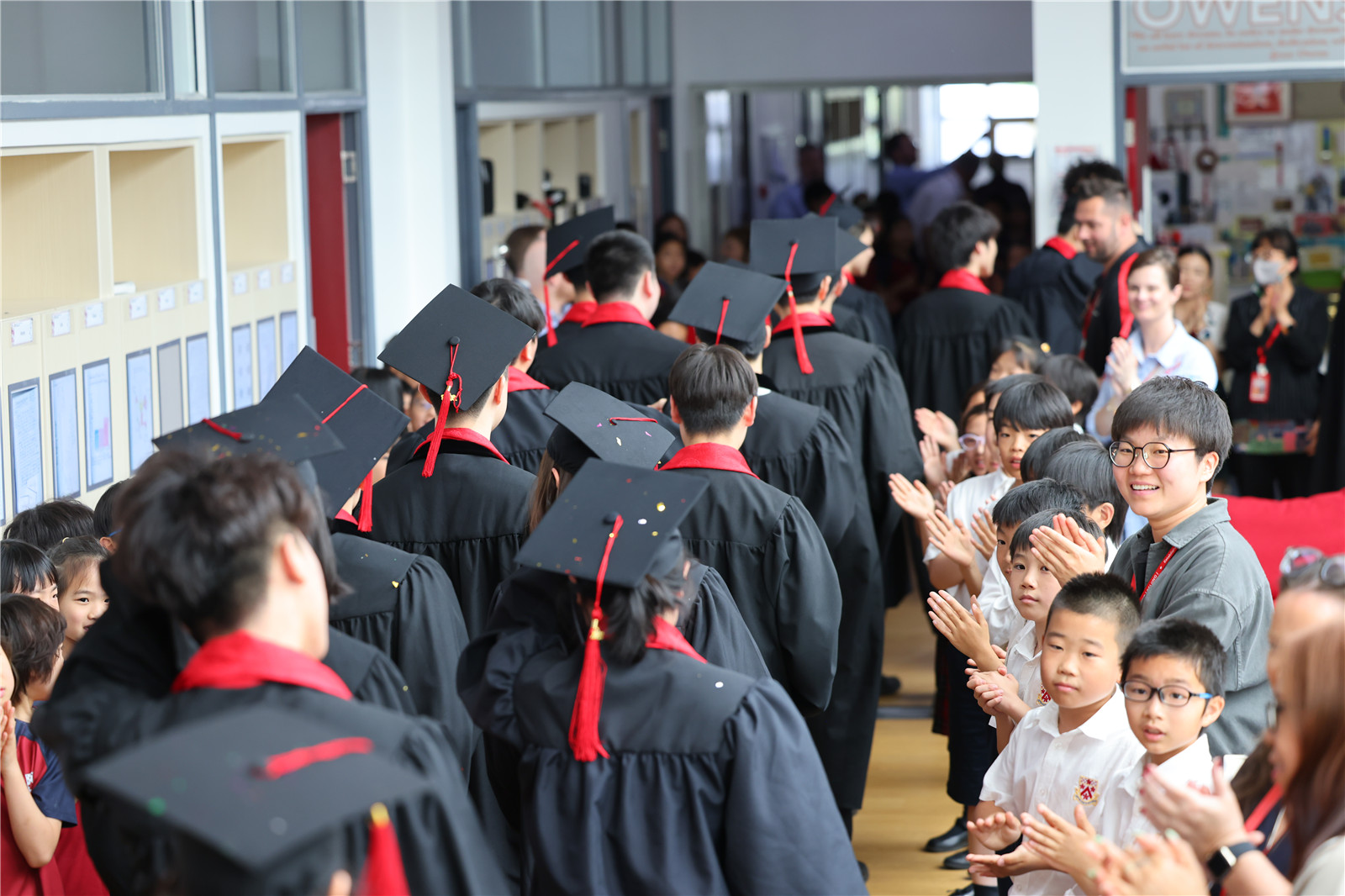 Graduation parade
