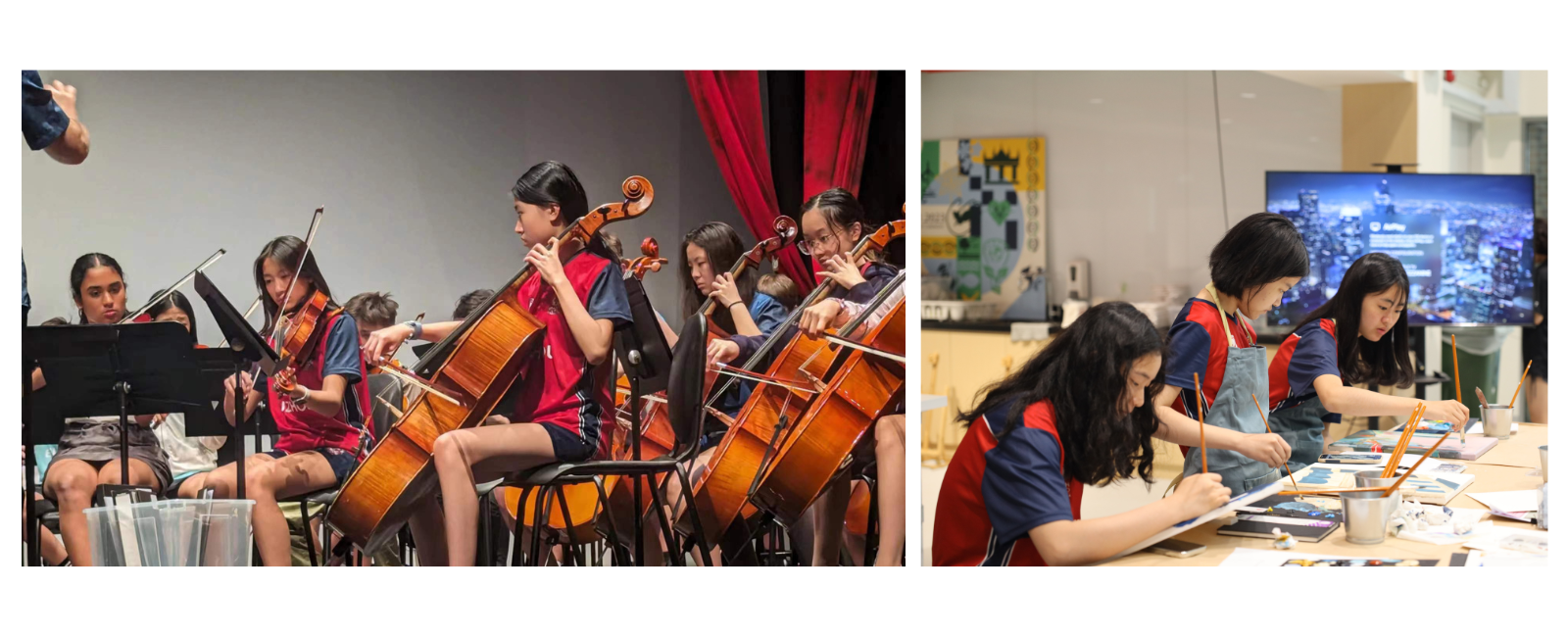 DCSZ students in Dulwich Olympiad arts