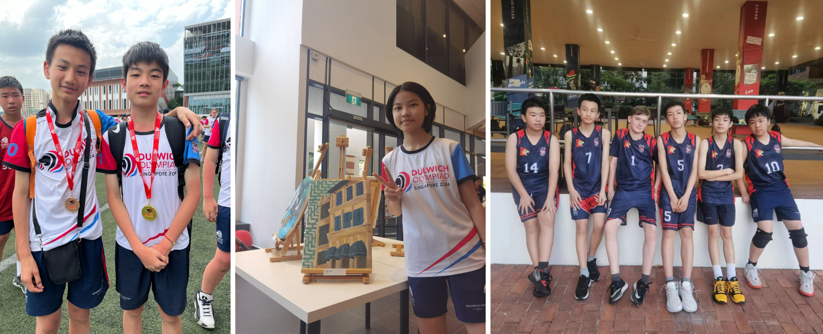 DCSZ students in Dulwich Olympiad