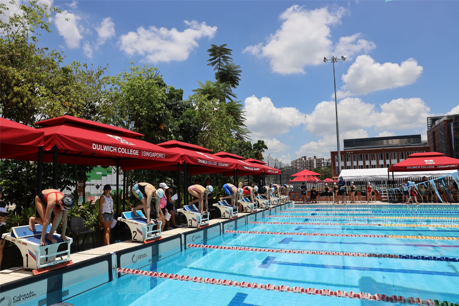 Dulwich College Beijing students at Dulwich Olympiad 2024 in Singapore