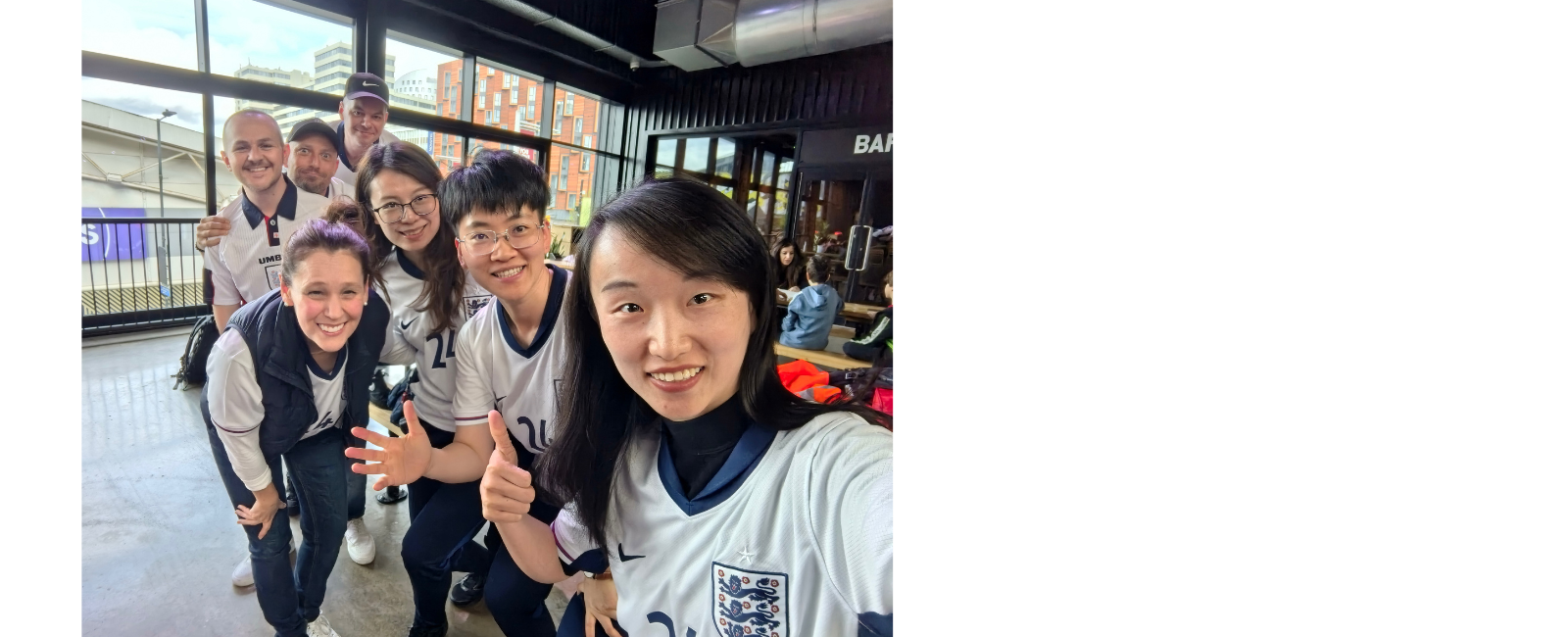 我们的带队老师