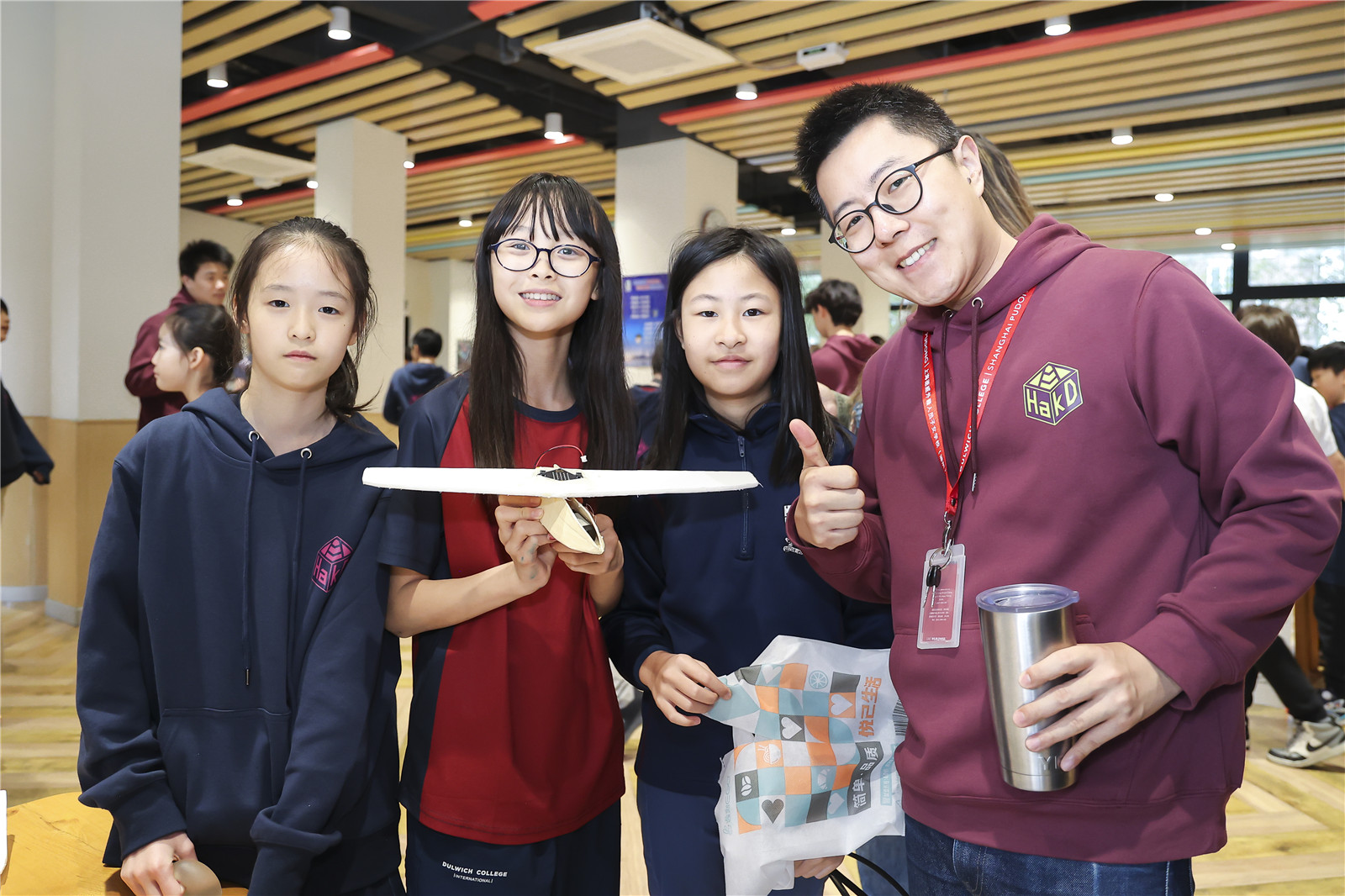 DCB students at the HakD 2024 event