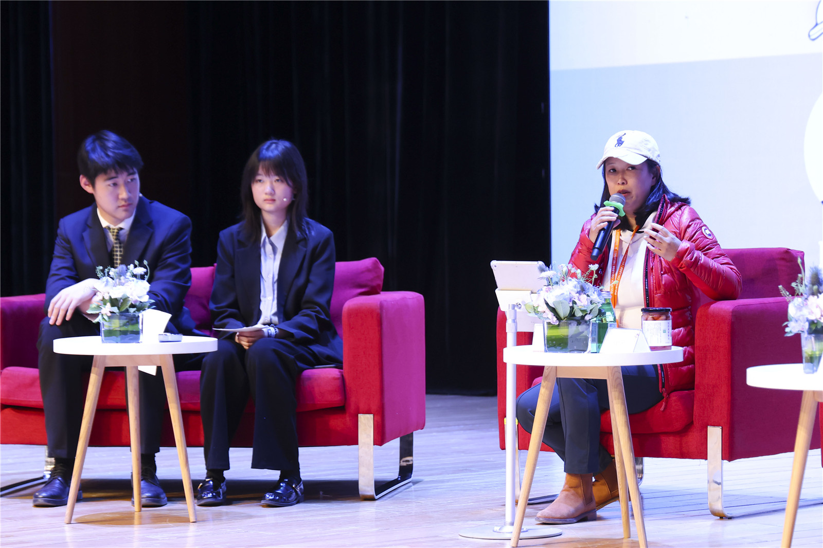 The panel discussion on Women for Conservation Forum 2024