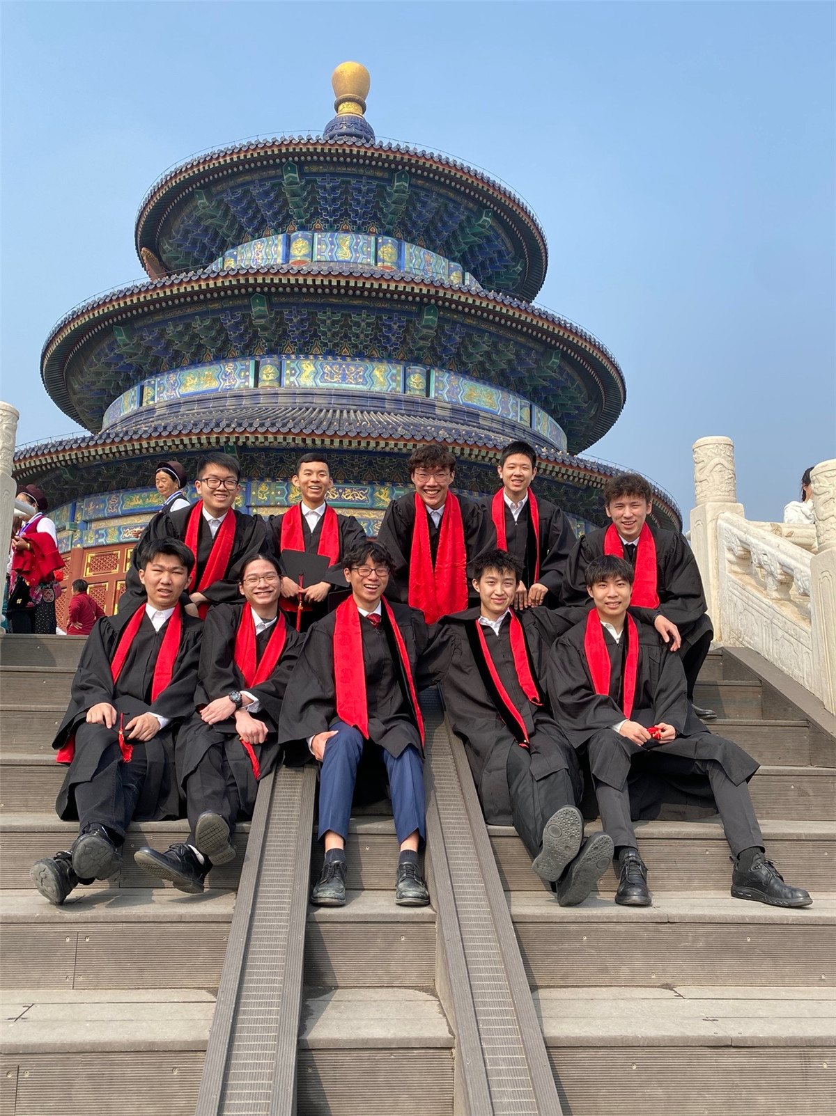 Graduation Day photo shoot at the Temple of Heaven