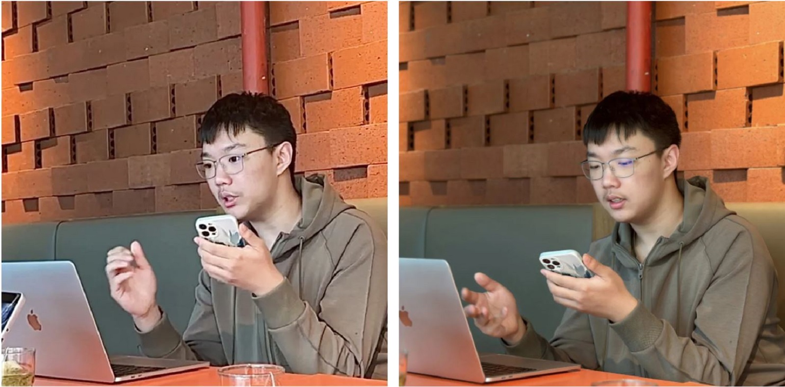 Eddy recording learning materials for his “AI @ DCB” summer program