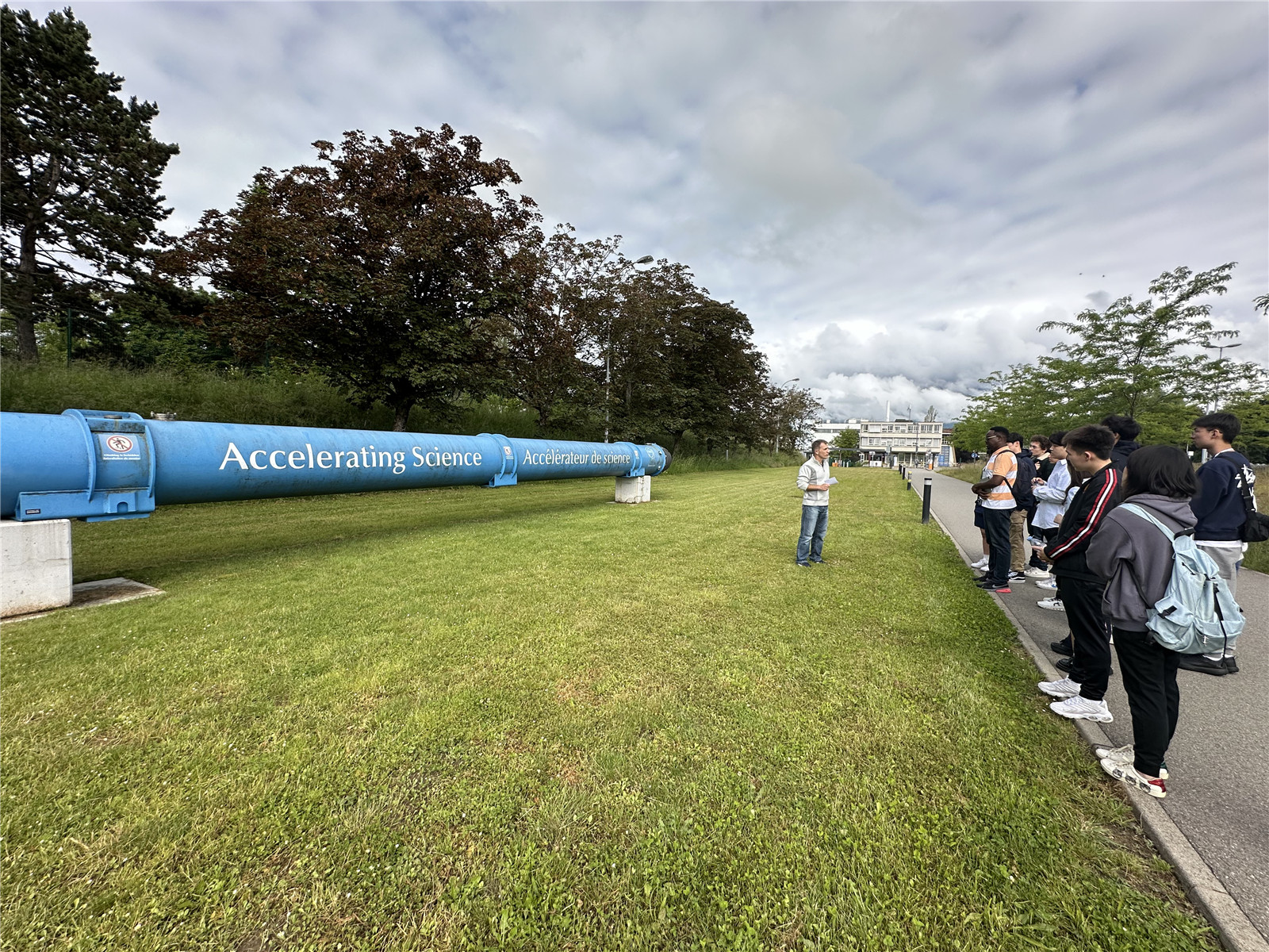 DCB Students Explore Nuclear Science at CERN