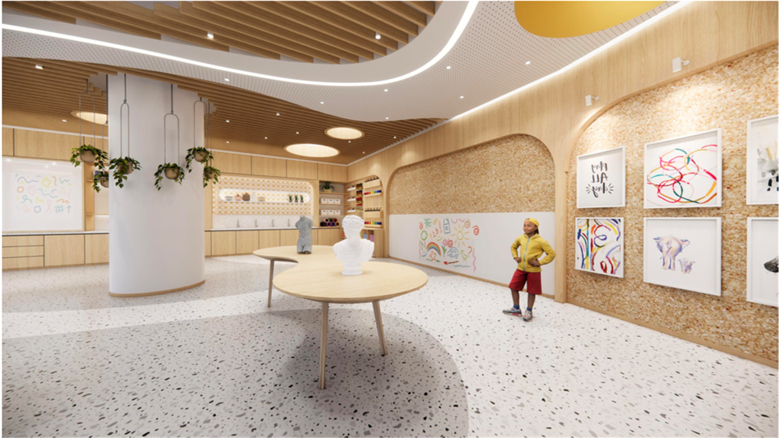 Renovated DUCKS Art Room 