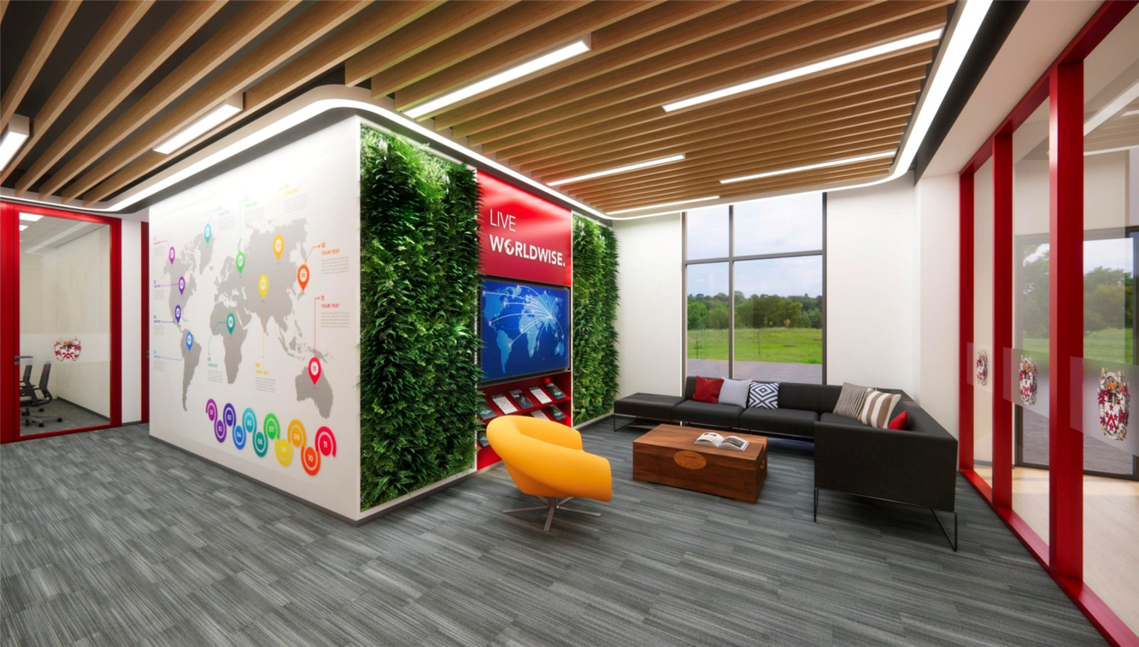 A Redesigned Admissions, Marketing and Community Experience Area