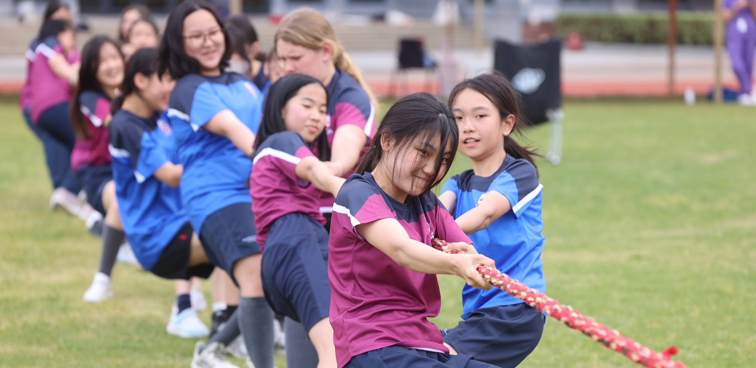 My favourite day of the year is Sports Day where I can spend the whole day competing with my friends.