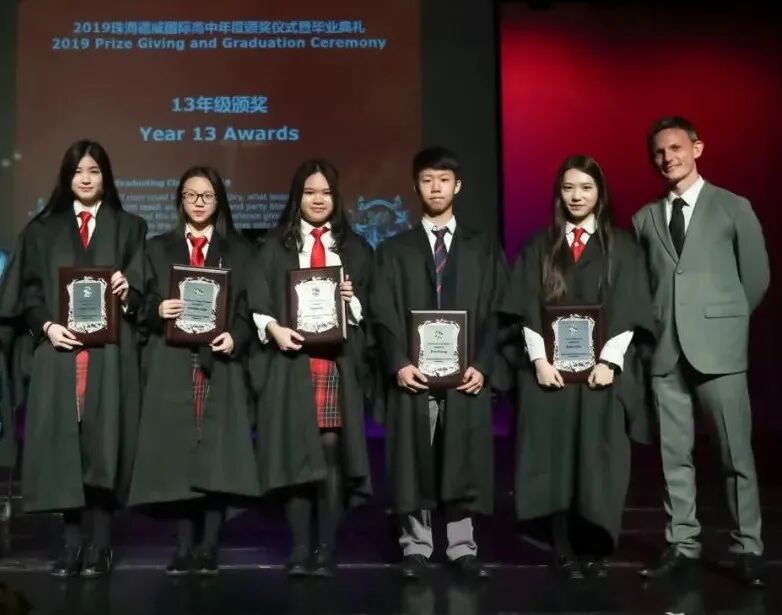 Ken at Graduation Prizegiving – Third from Right