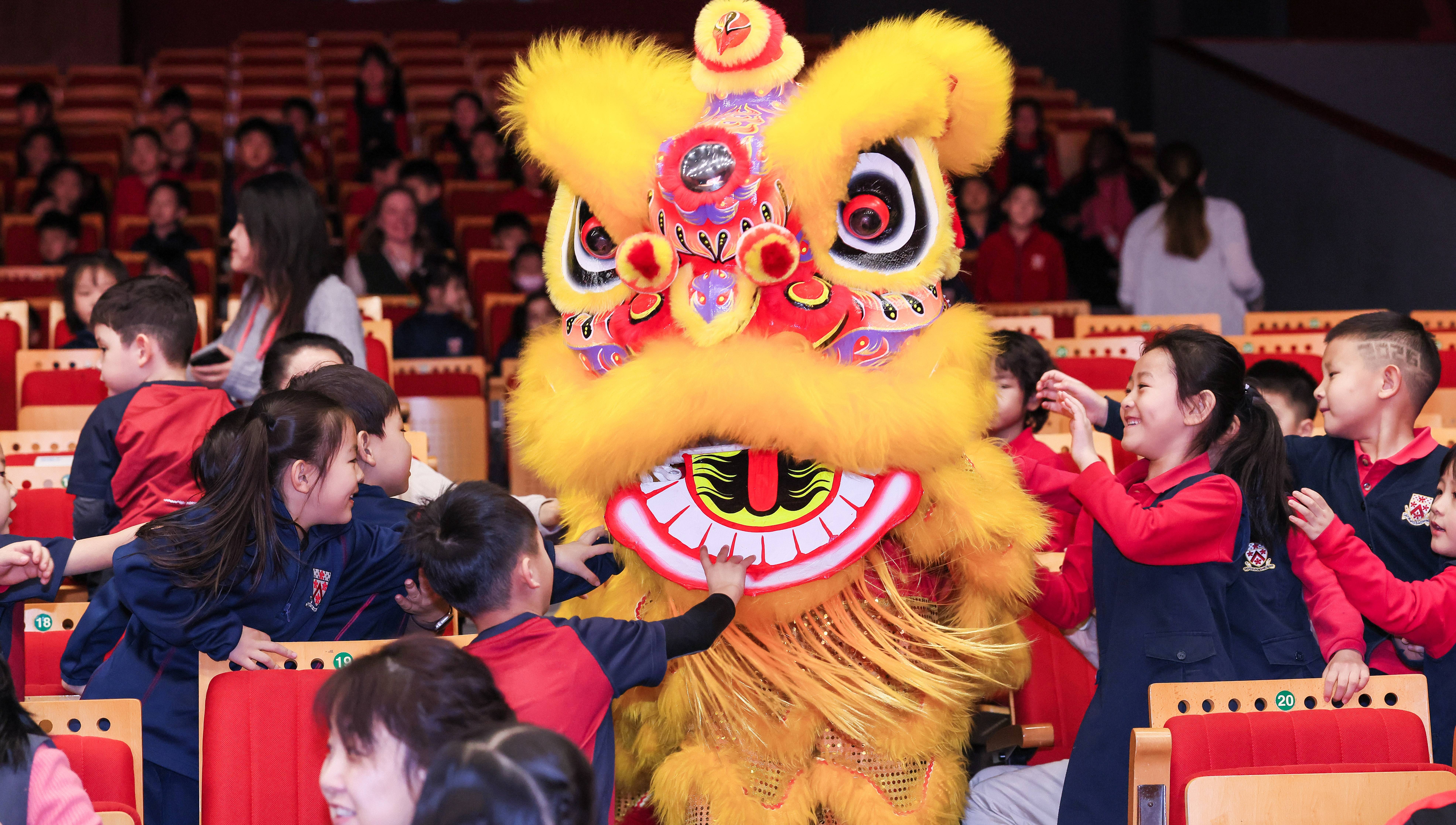 Lion Dance at DCB