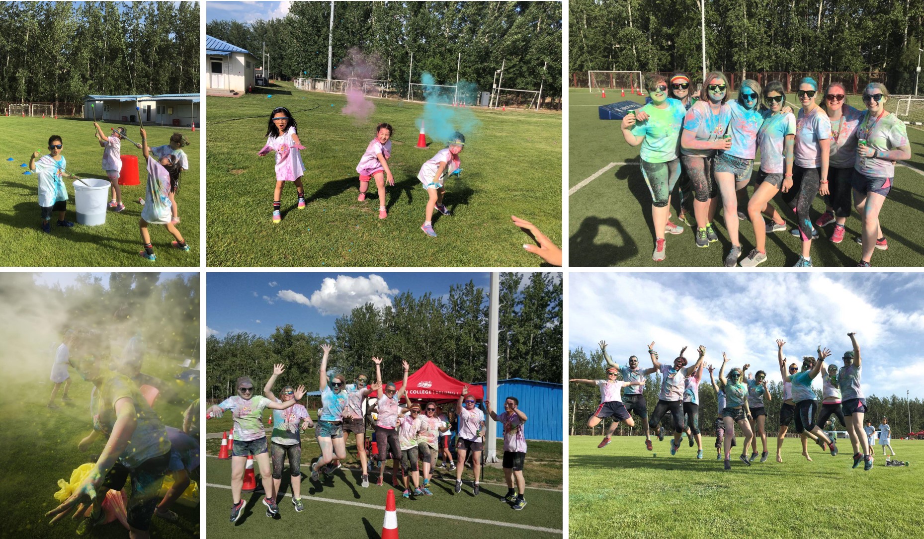 北京德威2019年“彩色跑”欢乐瞬间