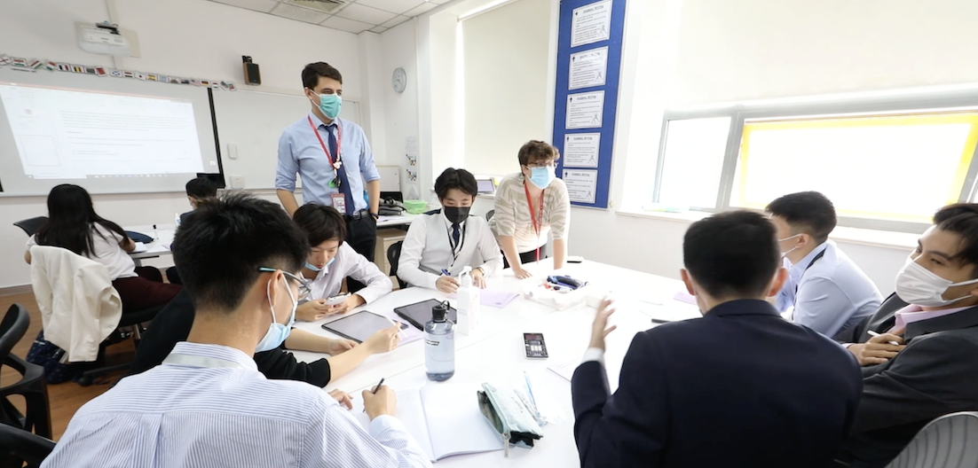 Energy filled day in Dulwich's senior school