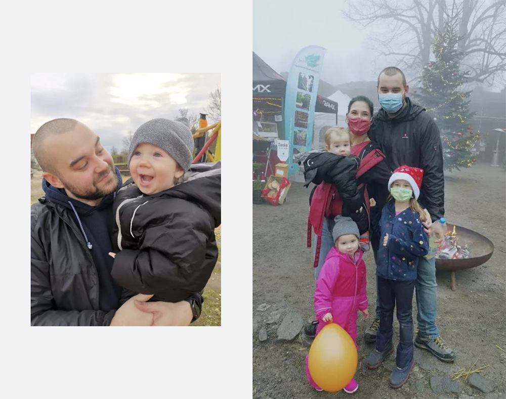 Daniel和他的家人