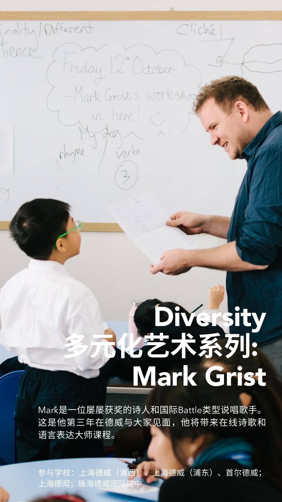 Diversity多元化艺术系列: Mark Grist