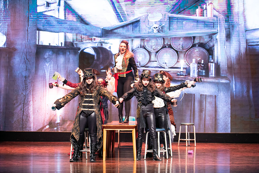 Natasha as Captain Hook