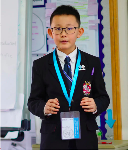 Press Chair Ethan C, Year 6