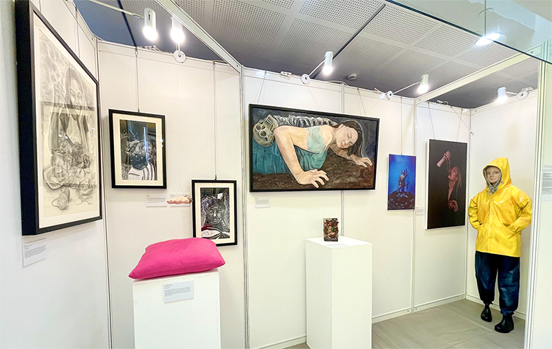 Vanessa's IB art exhibition