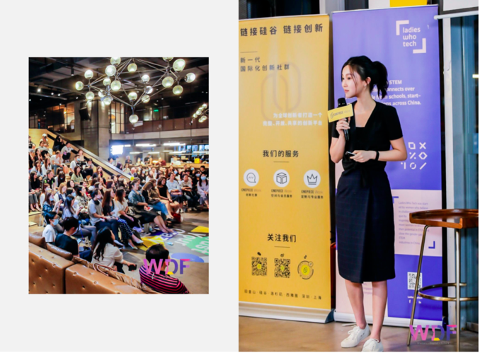 Susie gives keynote address at Ladies Who Tech