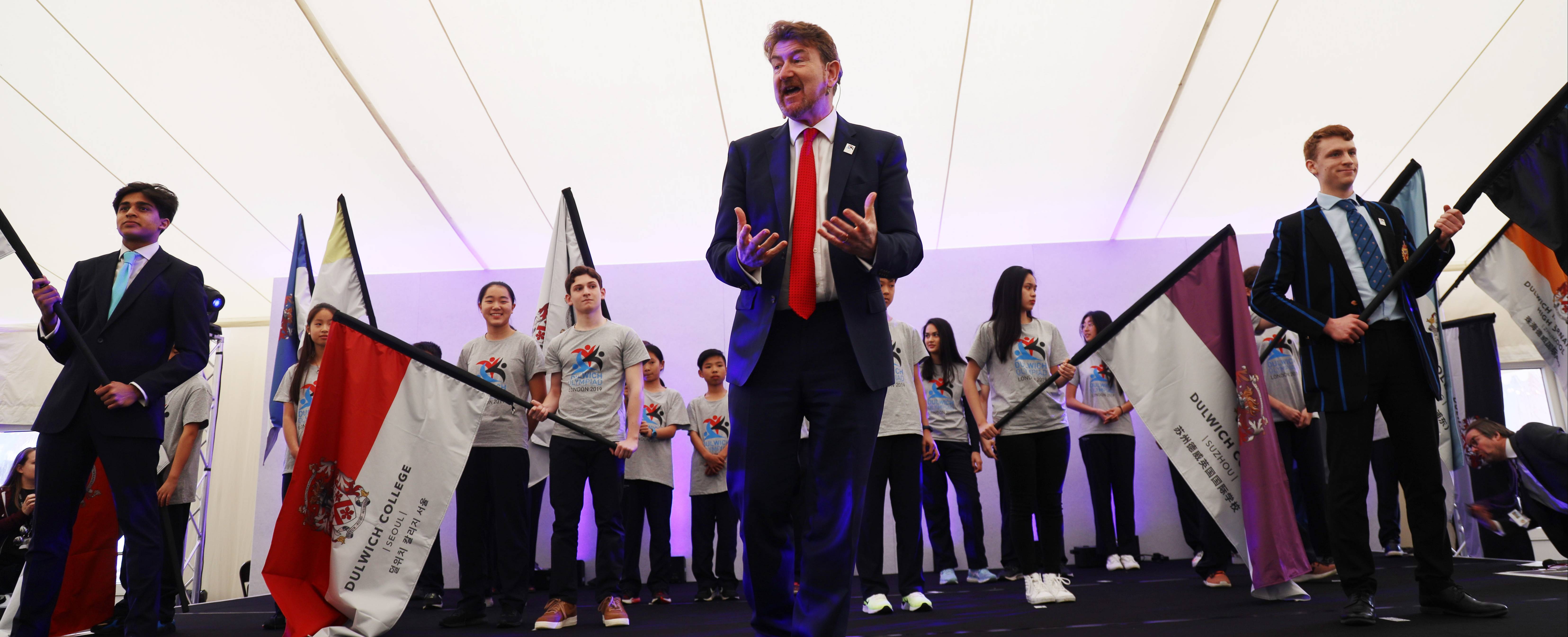 Opening speech Dr Joe Spence at Dulwich Olympiad 2019