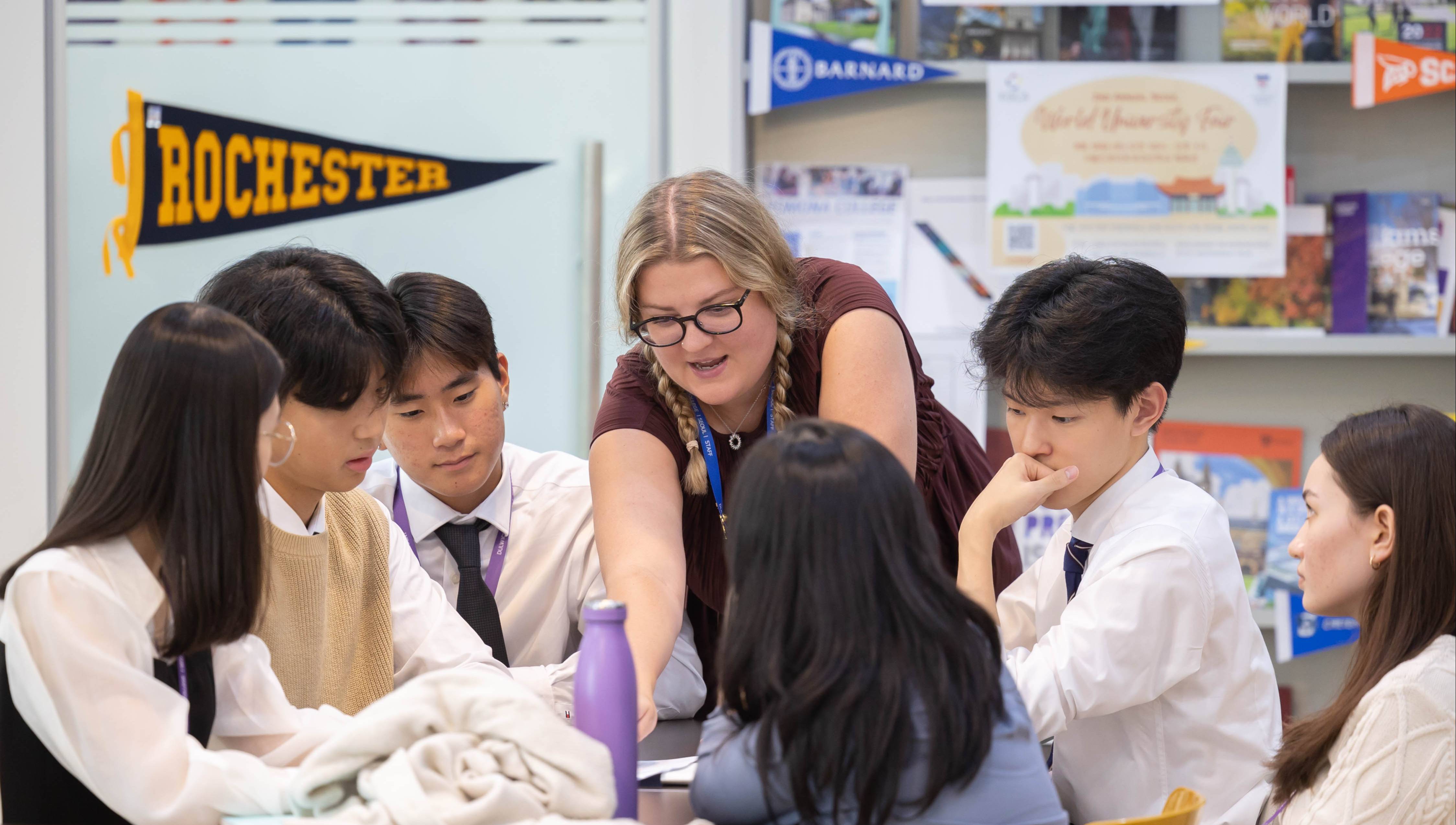 Teacher Engaging with Children