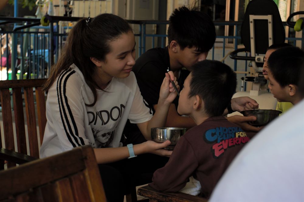 “I want to be sure to make a contribution to the world, before I die.”