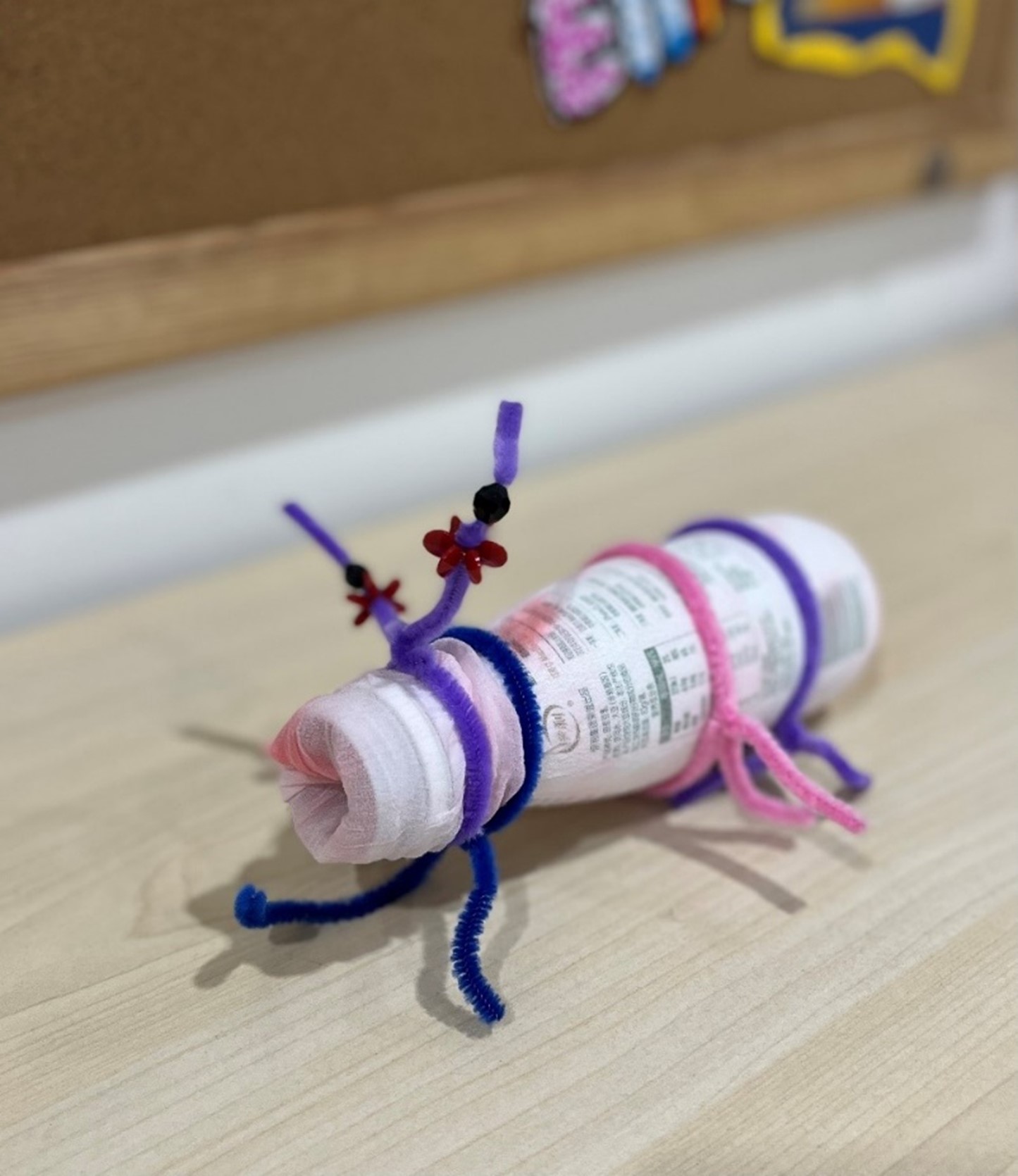学前部用回收材料创作艺术
