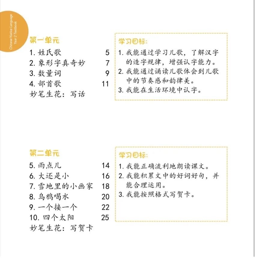 Year 2 CNL中文教材