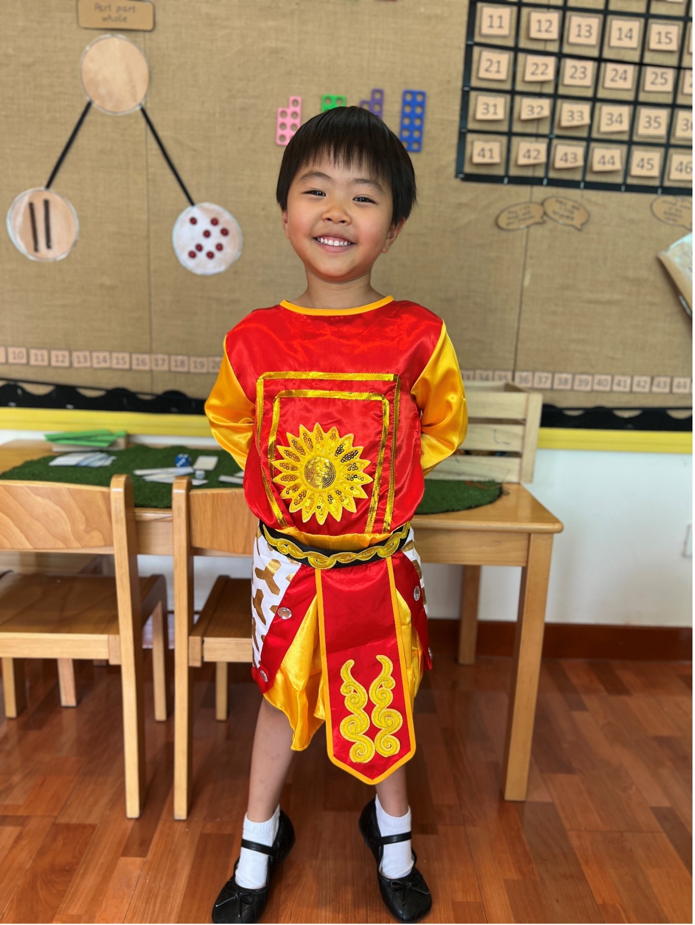 Joyce - I love listening to the story of the Monkey King.