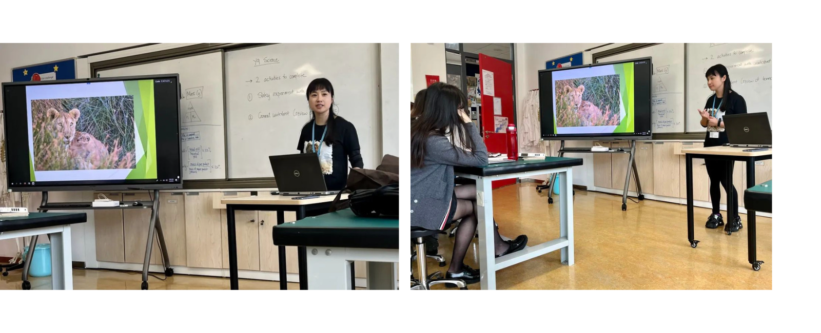 Ms Monica Sheng, came to deliver a presentation to the Senior School students