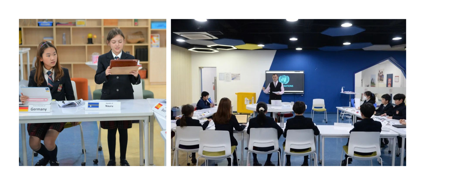 小学模拟联合国现场