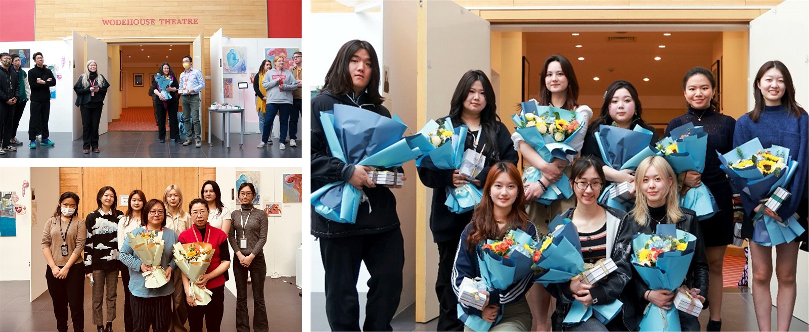 DCB art teachers and IB Art students, 2023