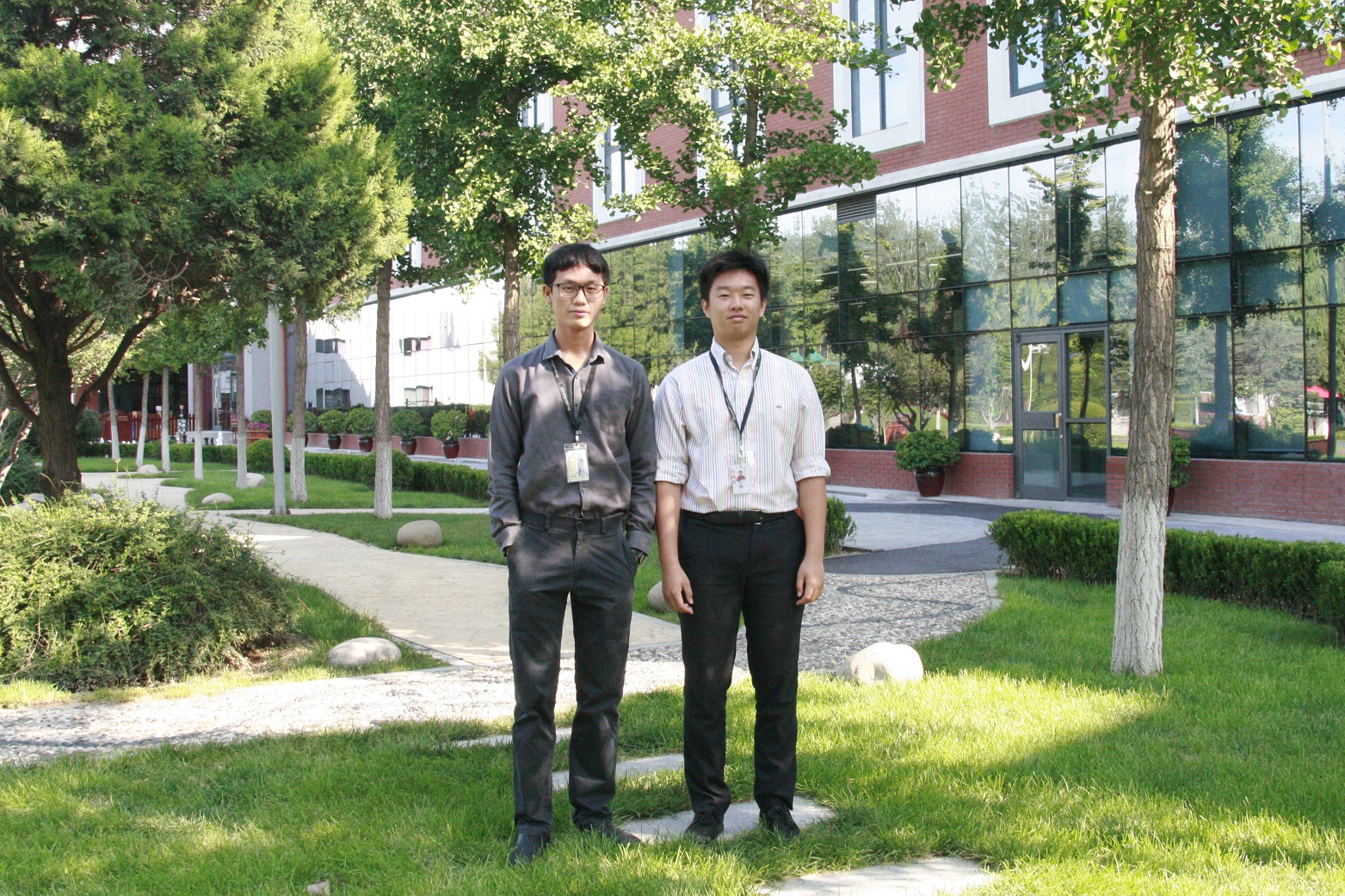 DCB Film Student Bryan L and Jeffrey L