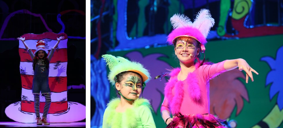 Dulwich College Beijing Seussical Jr musical stage performance
