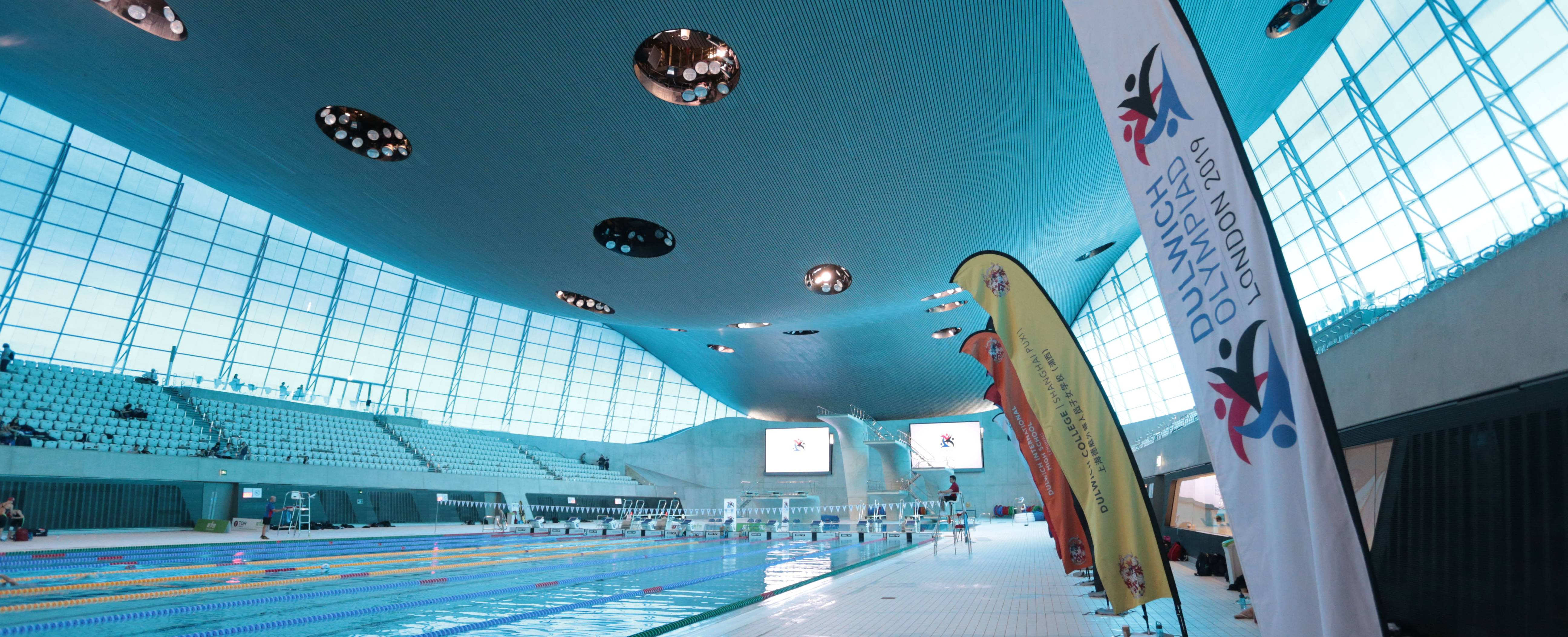 Dulwich Olympiad London 2019 Swimming in the Aquatics Centre