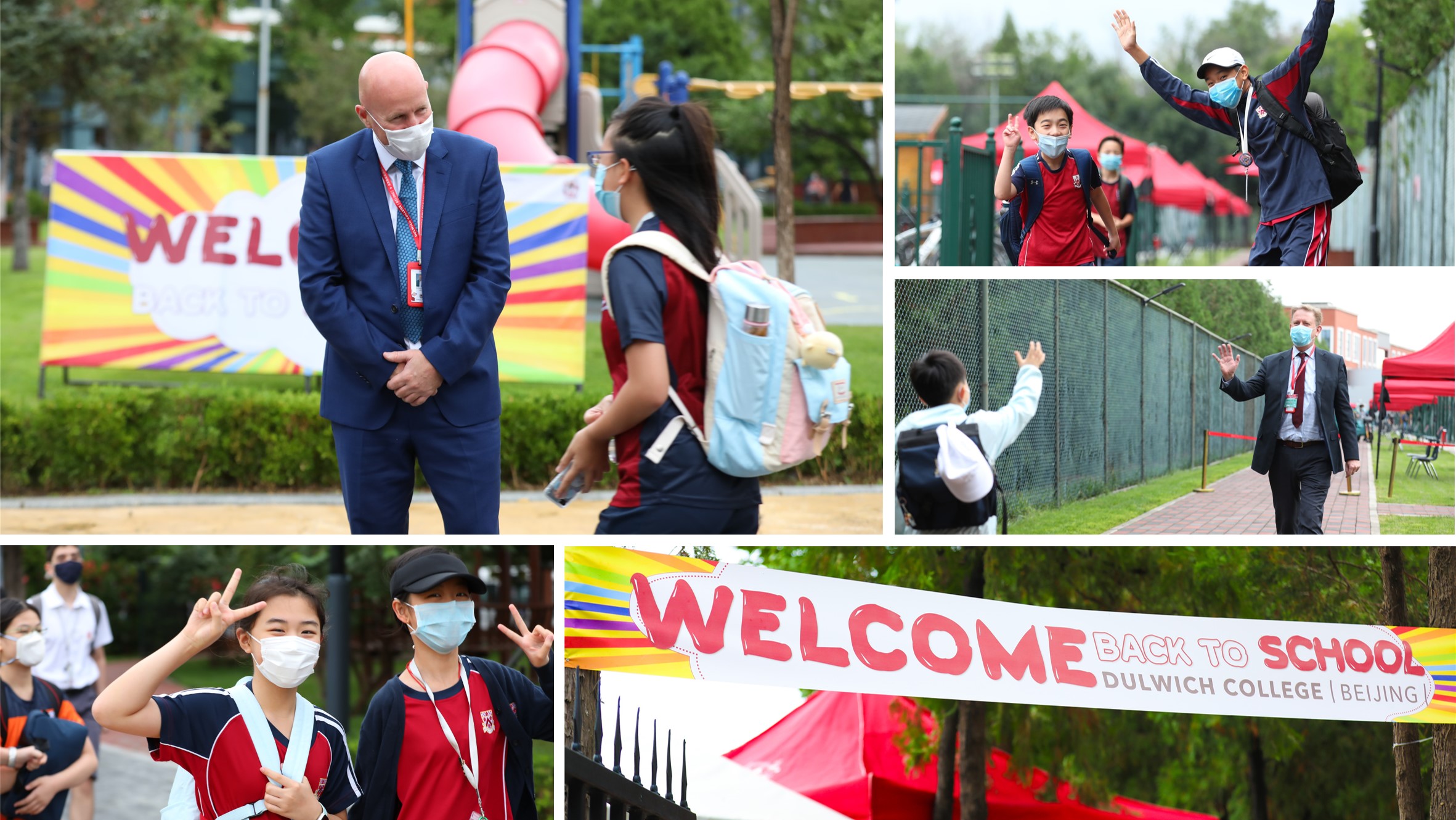 Welcome back! Anthony, David and students