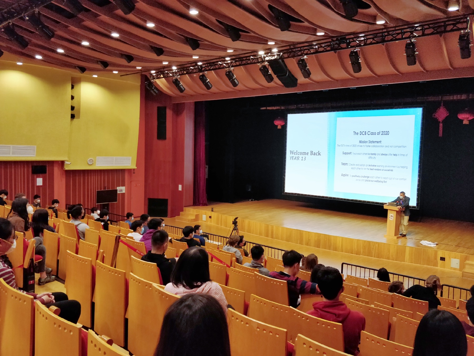 13年级学生返校 - 校长讲话